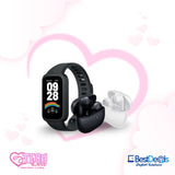 COMBO-DUO-Audífonos con Micrófono Xiaomi Redmi Buds 4 Pro BHR5698GL + Wearable Xiaomi Smart Band 9 M2435B1 BK