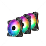 Cooler para CPU Genérico RGB CASE FAN 3 PACK