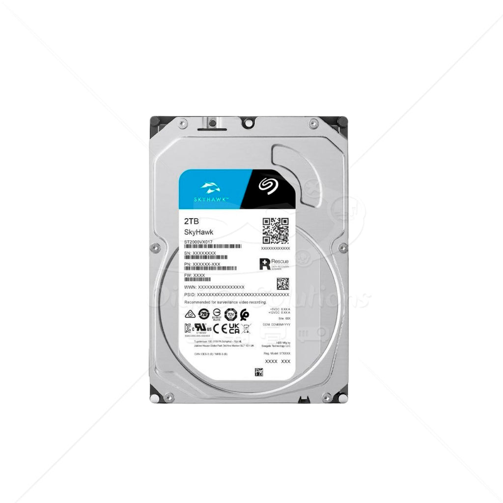 Disco Duro Videovigilancia 24/7 Seagate 2TB ST2000VX017